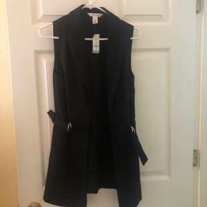 White House Black Market Long Vest